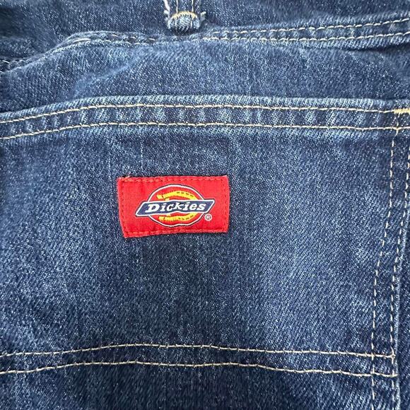 Dickies Workwear Navy Blue Cotton Denim Jeans Size 38x34 - Picture 8 of 8